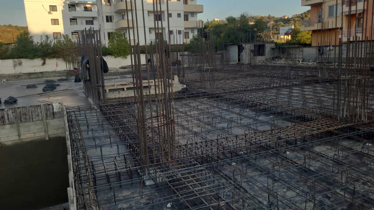 Apartment For Sale In Golem Durres Albania, In A New Building Under Construction, Close To The Beach